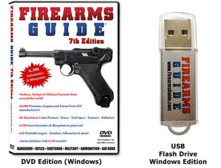 New Firearms Guide 7th Edition published on USB Flash Drive, DVD and Online