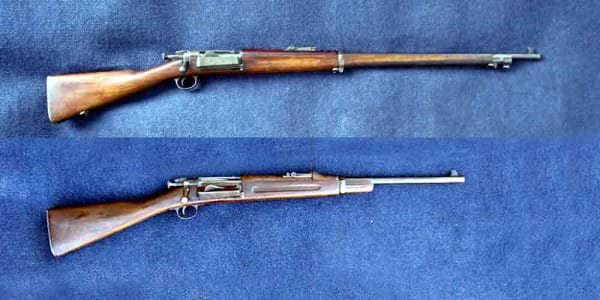 US Krag-Jorgensen Rifle and Cavalry Carbine