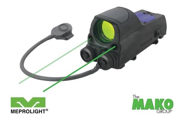 Meprolight Mepro MOR with Green Laser