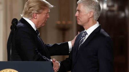 Judge Neil Gorsuch and President Trump, photo from Conservative Review