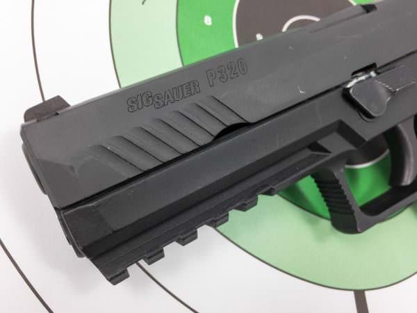 Presumably, one of the features the Army liked on the Sig Sauer P320 Handgun was the mil-spec rail. 