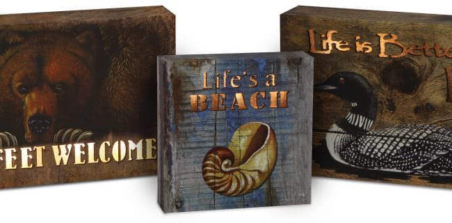 Rivers Edge Products LED Outdoor Lifestyle box signs