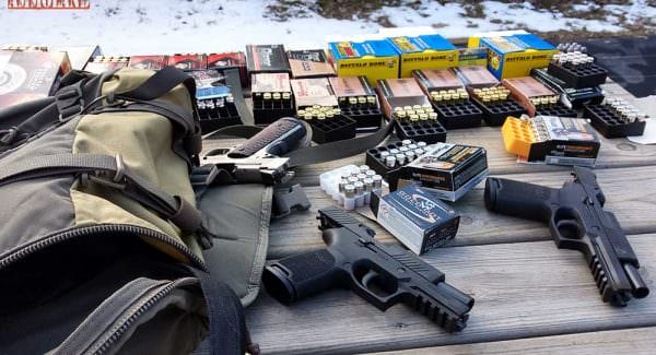 .45 ACP Ammunition Ammo Testing at the Range