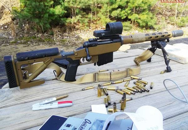 Bolt Action Rifle for Shooting Subsonic .308 Win Handloads