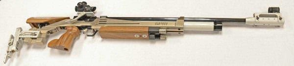 The donated air rifle was designed with the help of Olympic gold medalist, Niccolo Campriani.