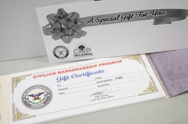 CMP Gift Certificates