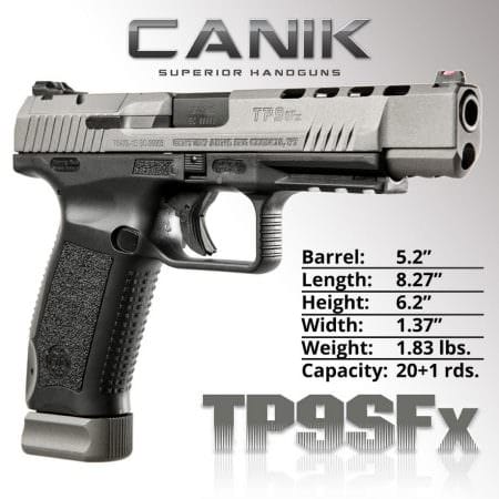 Century Arms TP9SFx Competition Pistol