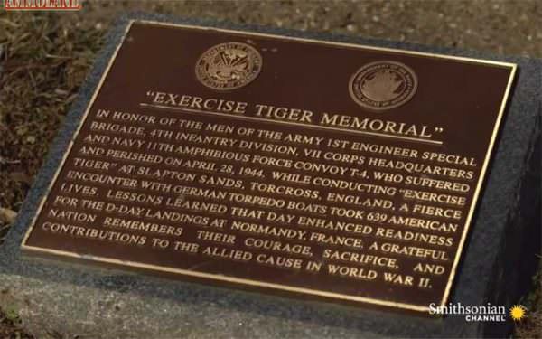Exercise Tiger Memorial