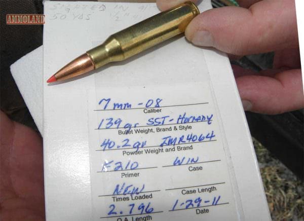 Hornady Superformance Rifle Ammunition 7mm-08 Rem 139 gr SST