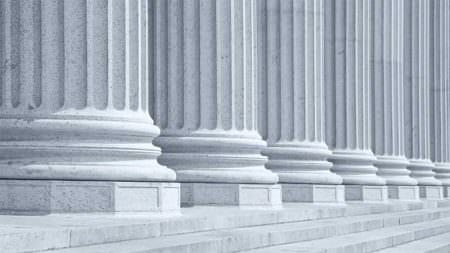 Legal Court House Columns