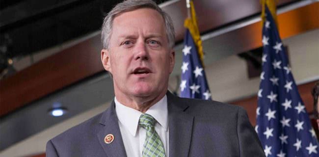 Rep. Mark Meadows (R-NC) is the leader of the House Freedom Caucus, a large group of Republicans who are opposing the "Son of ObamaCare" legislation.