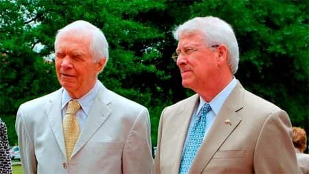 Sen. Thad Cochran (Right) With Sen. Roger Wicker