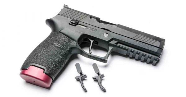 Apex Now Shipping New Flat Advanced Trigger for Sig P320