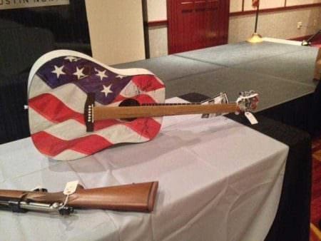 Texas State Rifle Association Guitar