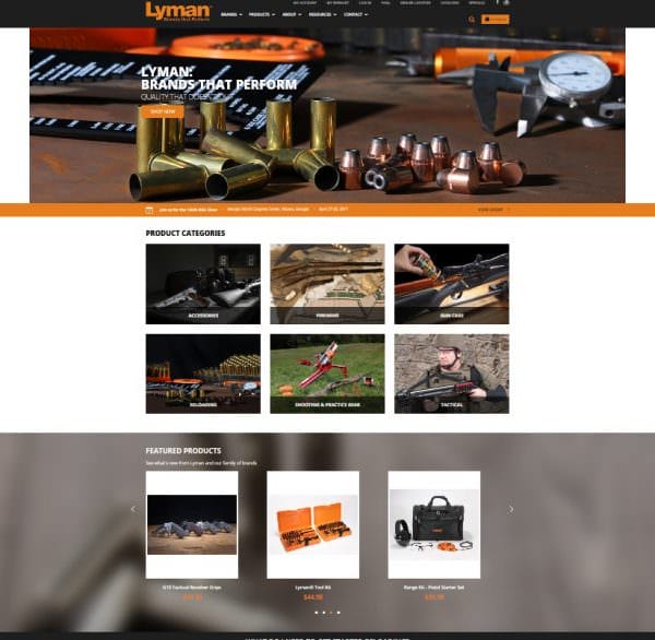 Lyman Products Launches New Website