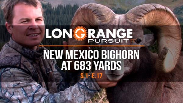 New Mexico Bighorn at 683 Yards - Long Range Pursuit TV ~ VIDEO