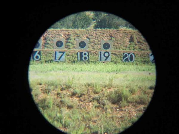 1000 yd Targets Through a 45x Spotting Scope