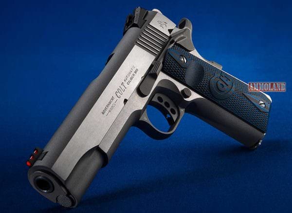 Colt Blued Competition Pistol in Stainless