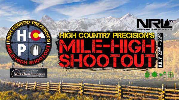 NRL High Country Precision's Mile-High Shootout Banner