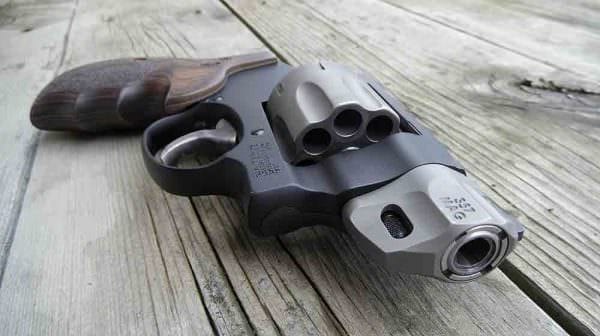 Smith & Wesson Performance Center Model 327 chambered in .357 Magnum