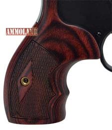 Smith & Wesson Performance Center 586 L-COMP Revolver Rosewood Grips
