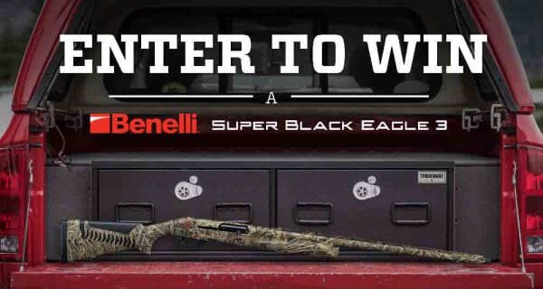 Participate in survey for a chance to win a Benelli SBE 3