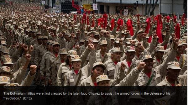 Venezuela Dictatorship to Arm Brownshirts