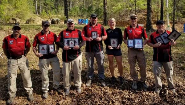 Wilson Combat Shooting Team at Razorback Shoot