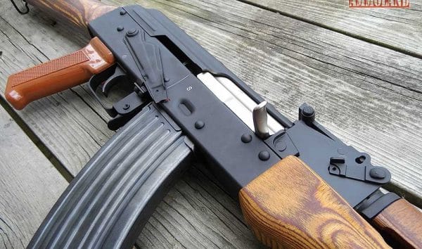 Atlantic Firearms WBP AK47 with a Nickle Plated Bolt