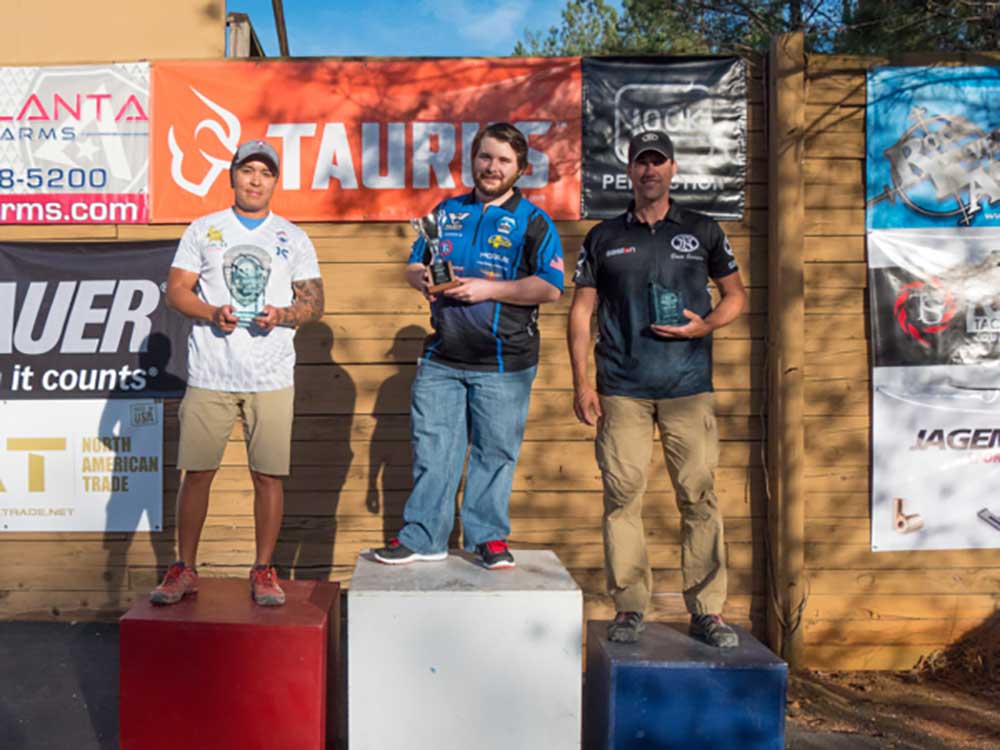 BJ won the overall Limited division with his Wilson Combat Tactical Carry.