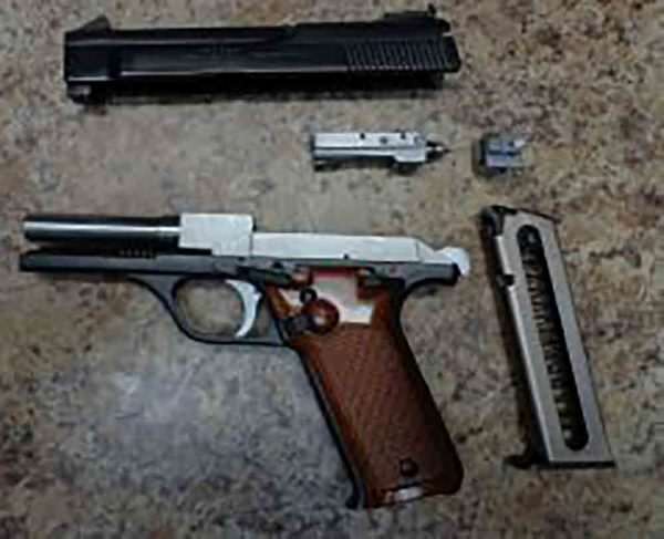 Benelli B-80 Semi-Automatic Pistol Field Stripped