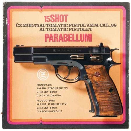 CZ Model 75 Semi-Automatic Pistol with Box