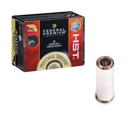 Federal Premium HST Micro Lineup with 38 Special +P Load