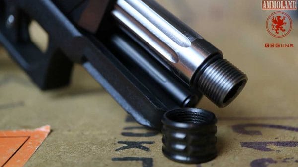 L2D Combat Glock Replacement Barrel, Fluted and Threaded, includes thread protector and hi-temp O-ring L2D Combat Glock Replacement Barrel, Fluted and Threaded, includes thread protector and hi-temp O-ring