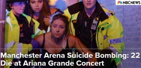 Manchester UK Suicide Bombing