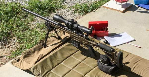 This Masterpiece Arms BA Lite PCR rifle chambered in 6.5 Creedmoor is built for long range shooting use. 