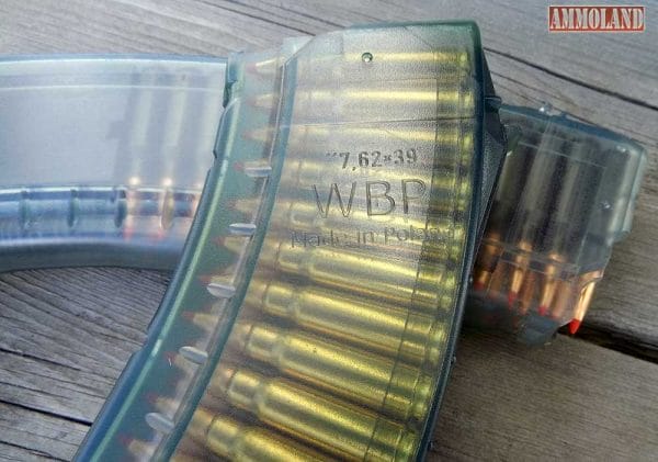 Polish made see through AKM Magazines