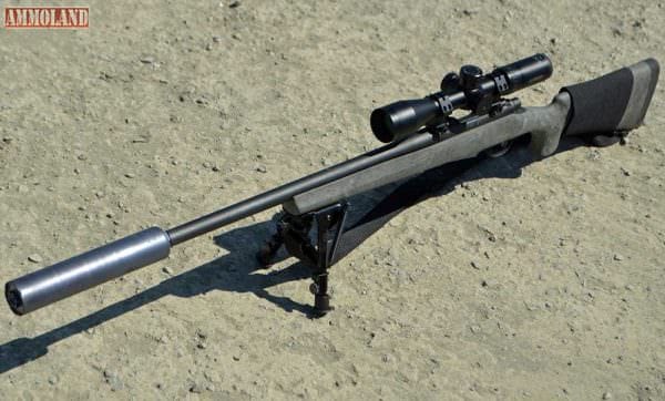 Q Full Nelson Silencer and a Remington 700 Long Gun in .308 Win Q Full Nelson Silencer and a Remington 700 Long Gun in .308 Win