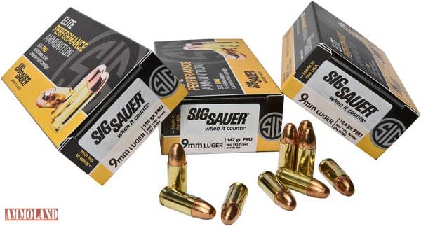 SIG SAUER Expands its 9mm FMJ Ammunition Offerings