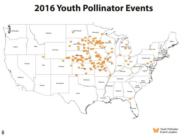 2016 Youth Pollinator Events