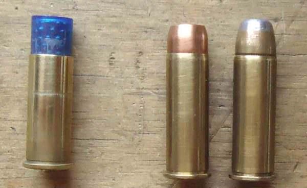 Another 44 caliber round , the 44 Special , can also be loaded with birdshot.