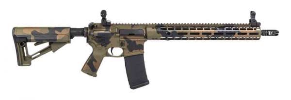 Aero Precision M4E1 w/ Burnt Bronze Woodland Cerakote