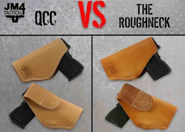 The Roughneck was designed to offer a lower priced version of the flagship QCC Holster while still allowing for all day comfort with unbeatable design and functionality.