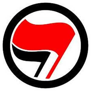 Neo-Antifa Hate Group Flag