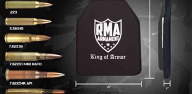 RMA Armament Unveils it's Newest NIJ .06 Level IV Hard Armor Plate