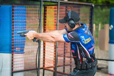 Ohio native and Team Safariland member, Robert Vogel, cleared a Limited Division win with 149.78 time