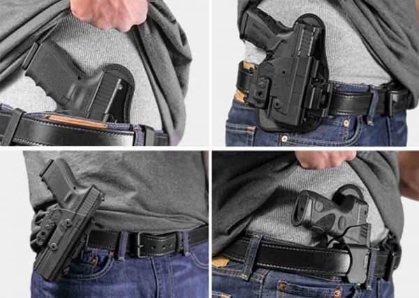 ShapeShift Starter Kit, which includes all the parts necessary for an inside-the-waistband (IWB) holster, outside-the-waistband (OWB) paddle holster, appendix carry holster, belt slide holster and a free holster mount.