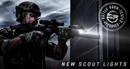 SureFire Scout Lights Banner