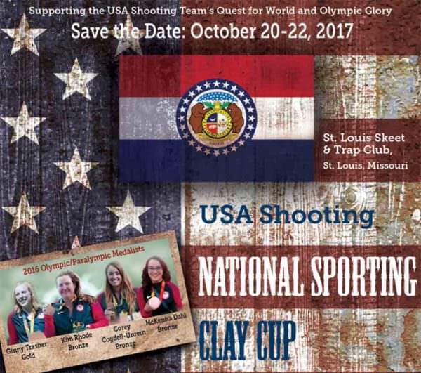 USA Shooting & Show Me State to Partner on National Sporting Clay Cup Fundraiser & Youth/Coach Clinic