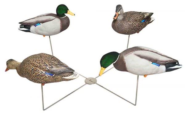 Kit contains six X-Stands to hold a total of 24 decoys. (Decoys not included)